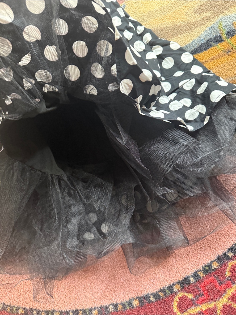 Vintage Polka Dot Halter Midi Dress - Picture 3 of 6